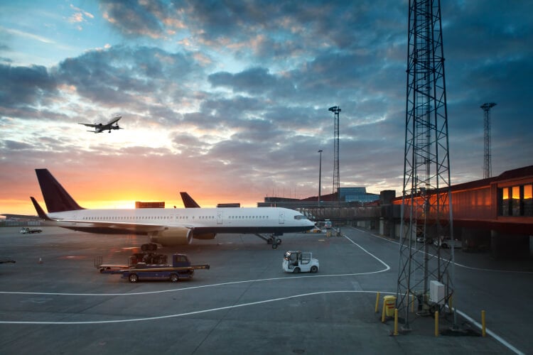 Keflavik is the home of the largest airport in Iceland.