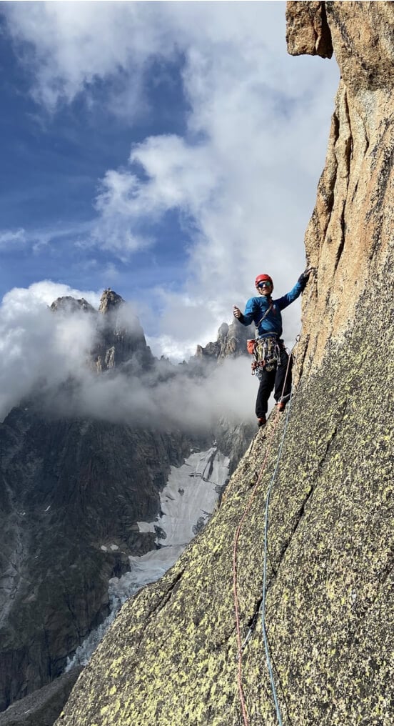 Alpine climbing in Chamonix is one of the best activities you can do.