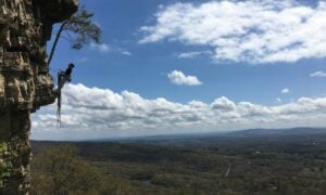 The rocks of the Gunks provide breathtaking vistas.