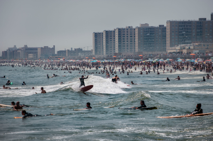 Surfing Rockaways