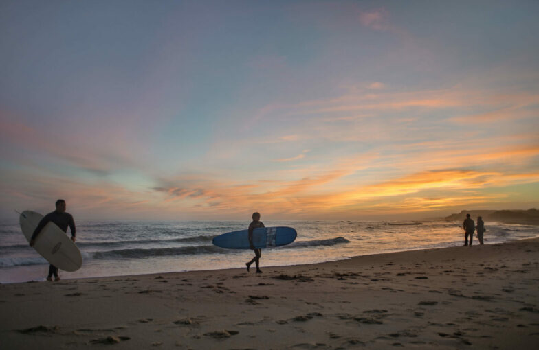 Montauk's beautiful cliffs and consistent waves make it a surfing paradise. | Photo by Andreea Waters