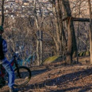 MTB trail in Highbridge Park