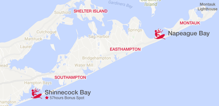 Kiteboarding spots around the Hamptons and Montauk