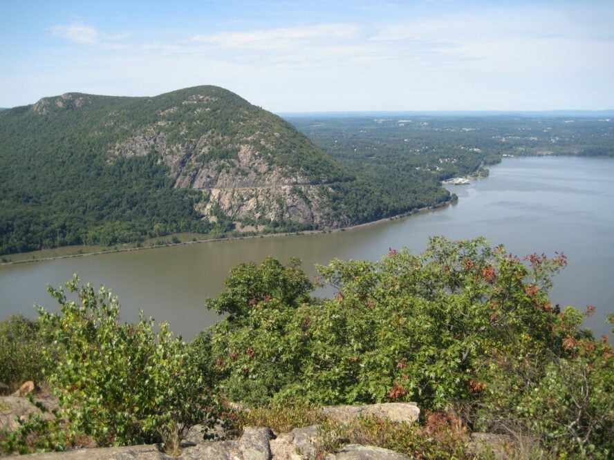 After the challenging ascent, Breakneck Ridge has views for miles. Photo by the the Turducken