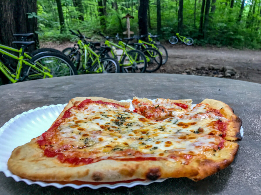 The "Simple" pizza at Rail Trail is anything but. It's delicious!