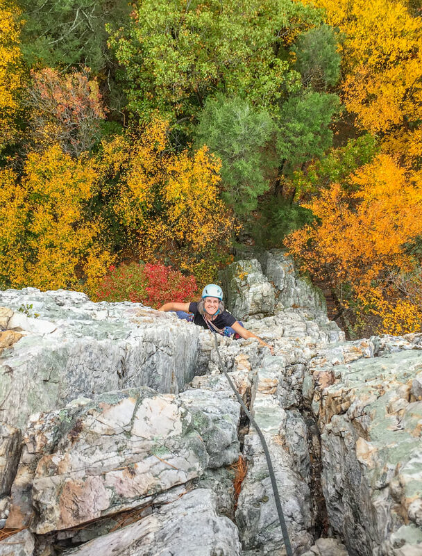 Seneca Rocks Climbing