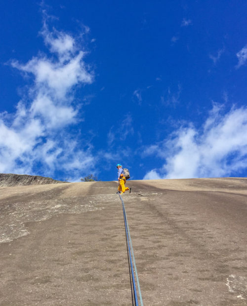 Rock Climbing in Stone Mountain