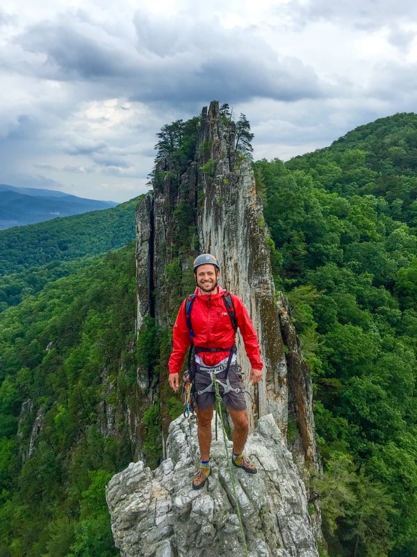 Seneca Rocks Climbing