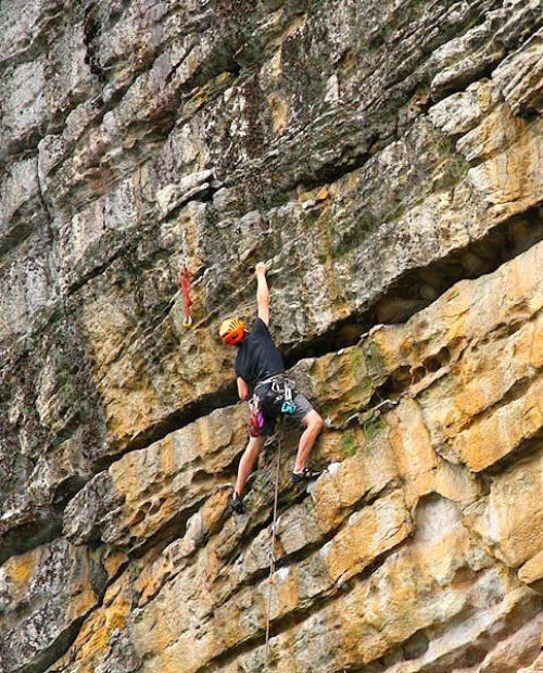 Rock Climbing in New River Gorge