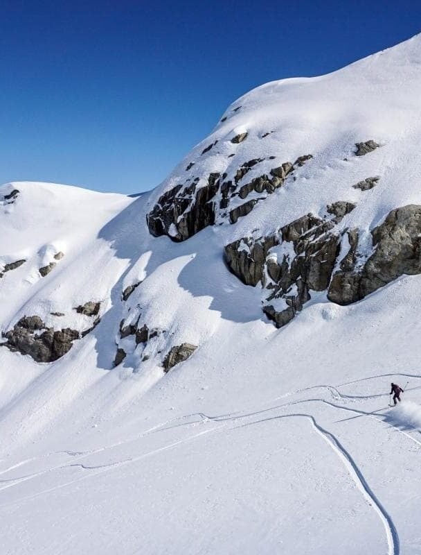 Backcountry Skiing at the Journeyman Lodge