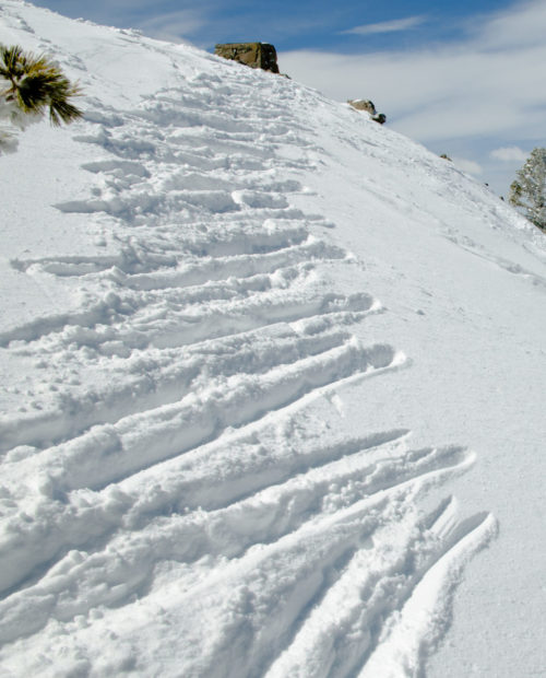 Lake tahoe snow alpenglow avalanche