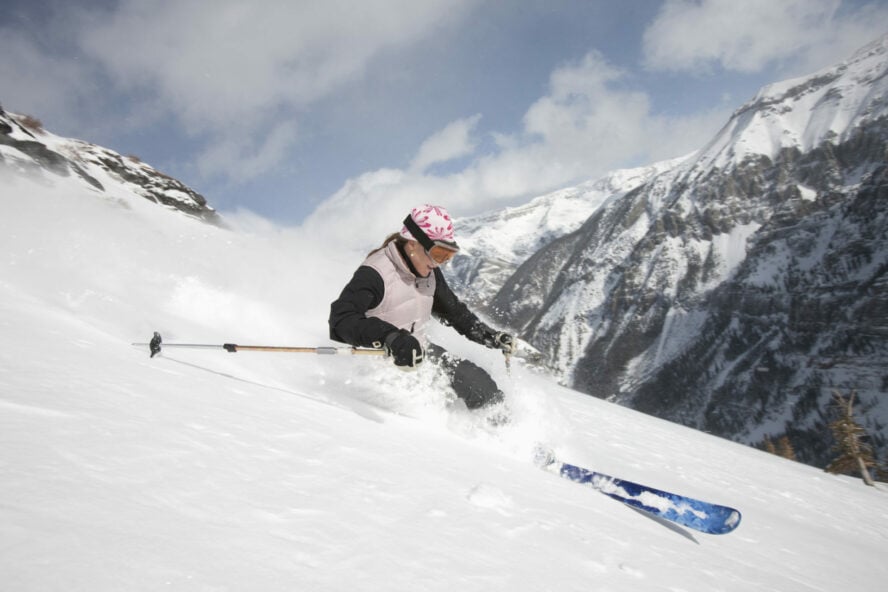 colorado crested butte skiing