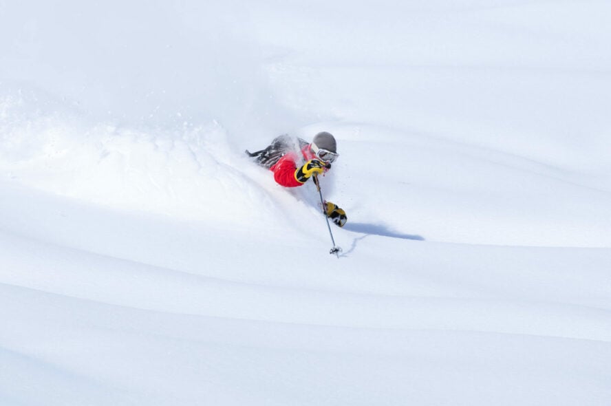 Colorado powder skiing