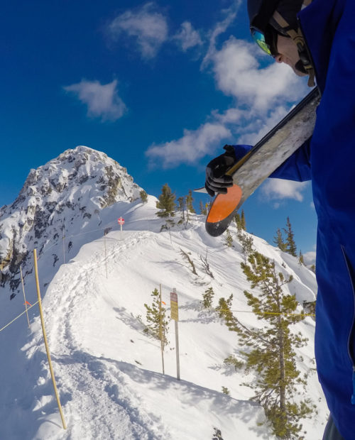 Backcountry Skiing in Golden