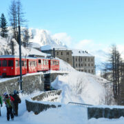 Chamonix train station