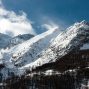 Snow covered alp