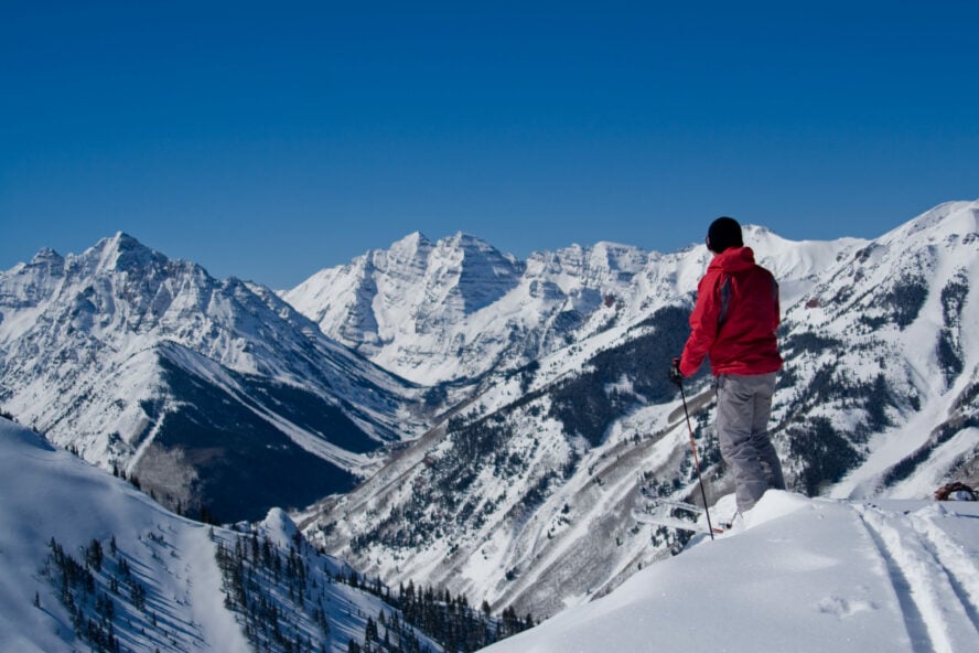 The Third Bowl, in the Aspen Highlands backcountry.