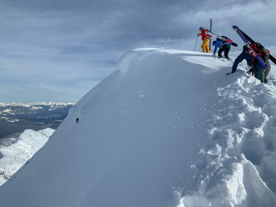 Revelstoke ski mountaineering