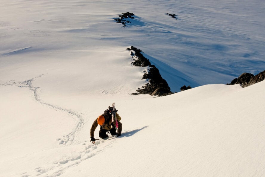 Summiting in Antarctica