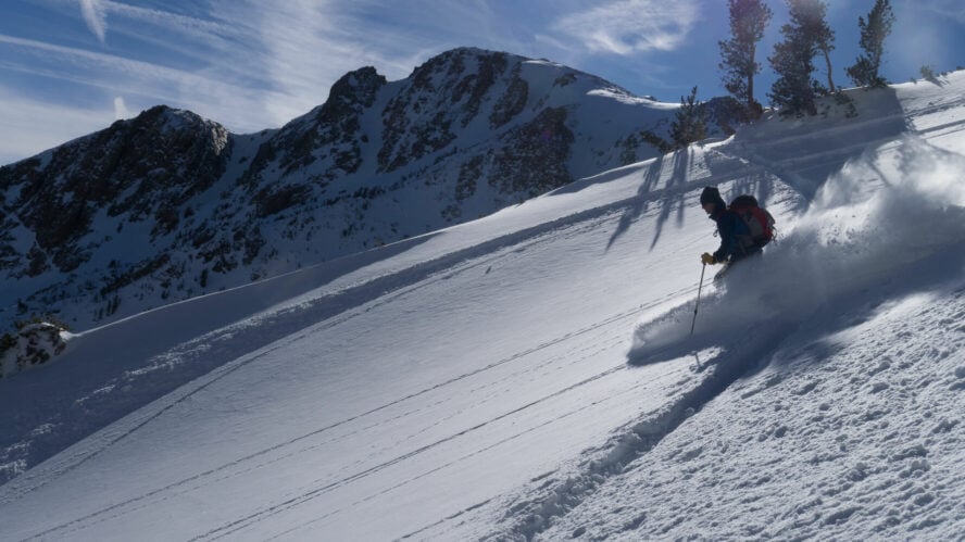 If you’re looking for lift-accessed backcountry skiing, look no further than June Mountain.