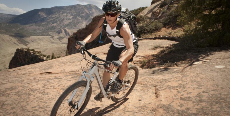 Moab mountain biking
