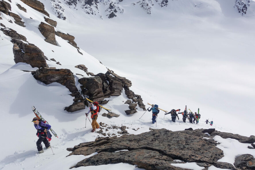 Bootpacking in Svalbard