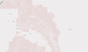 Map of Capitol reef national park