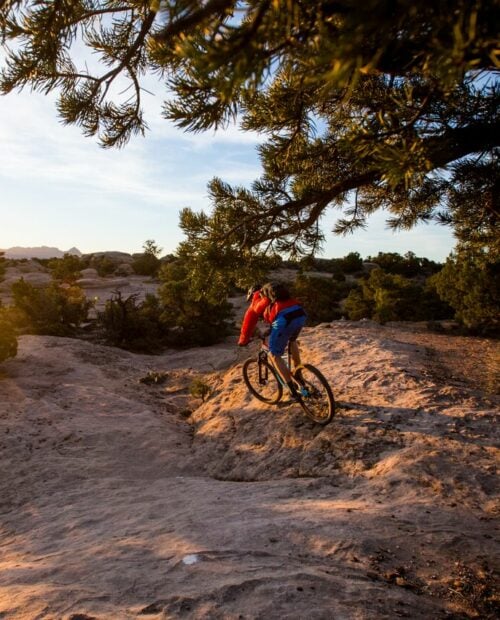 Mountain Biking on the Gooseberry Mesa Trail