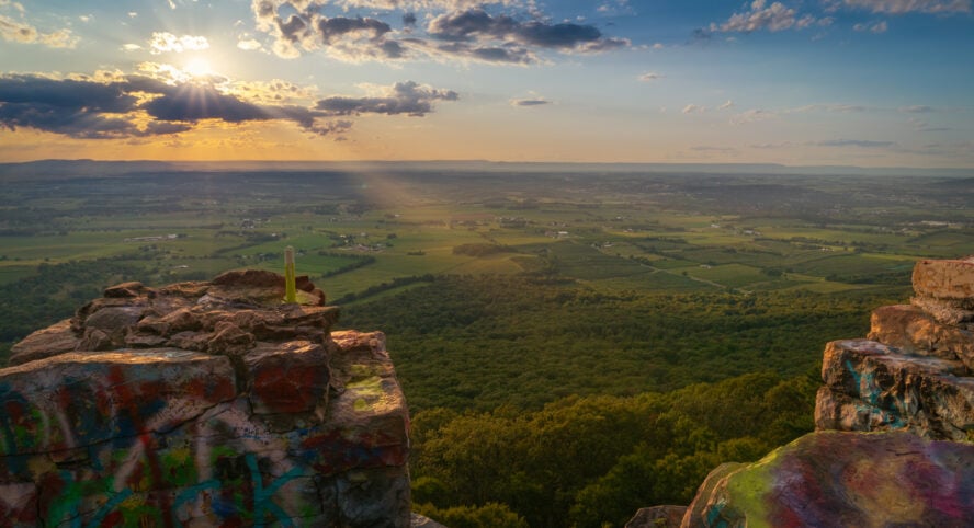 high rock climbing