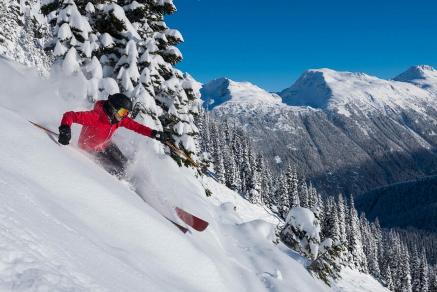 Whistler Blackcomb skiing