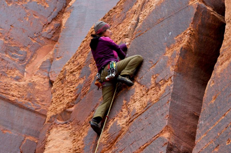 Indian Creek climbing