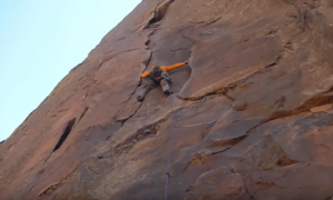 Climbing at eldo