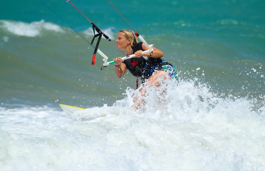 Kitesurfing in Cabarete