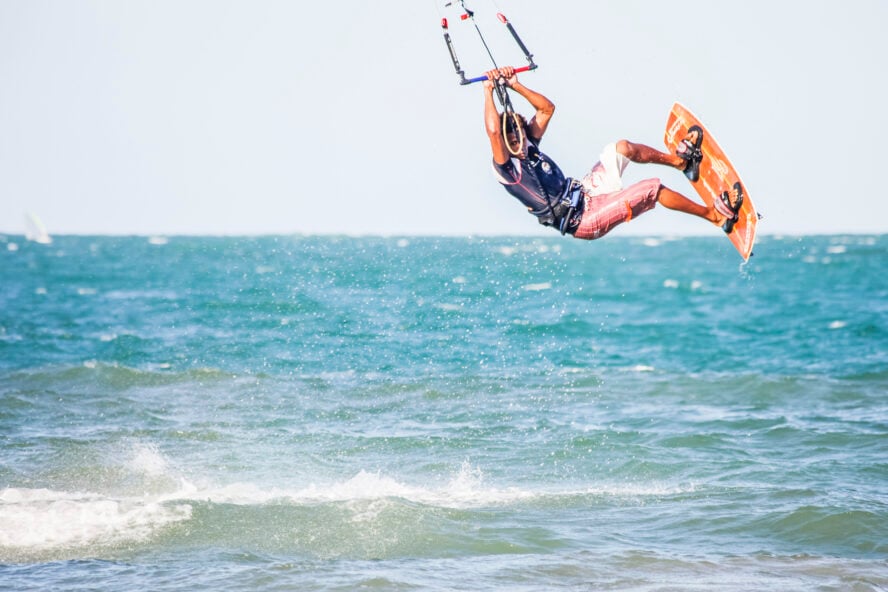 Kitesurfing in Cabarete, Dominican Republic