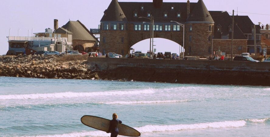 Narragansett surfing