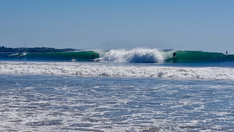 Playa Grande surfers