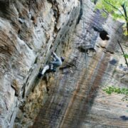 Red River Gorge climbing