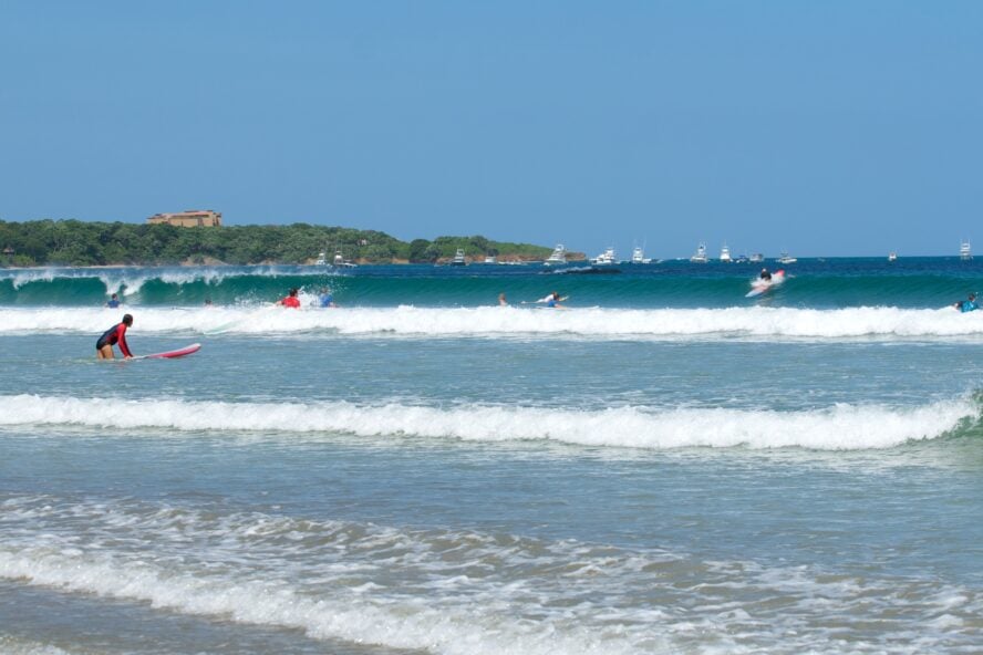 Tamarindo surfers