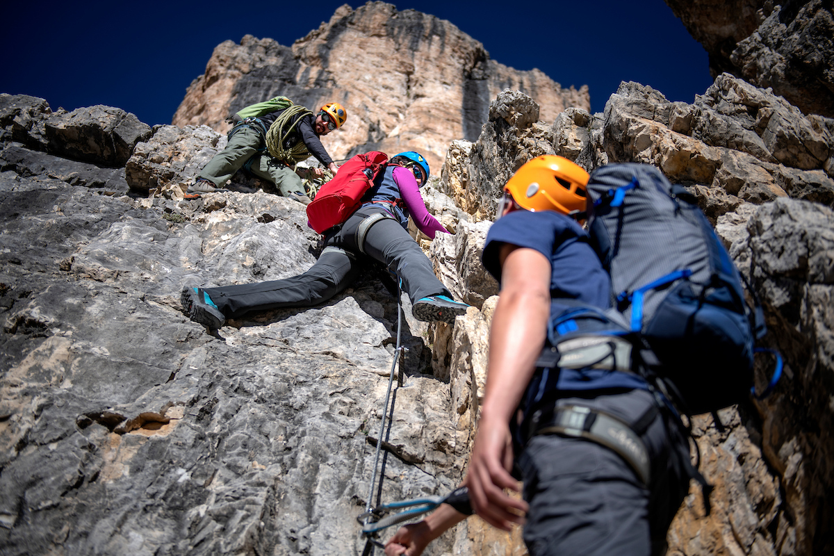 Via ferrata in Cortina d'Ampezzo