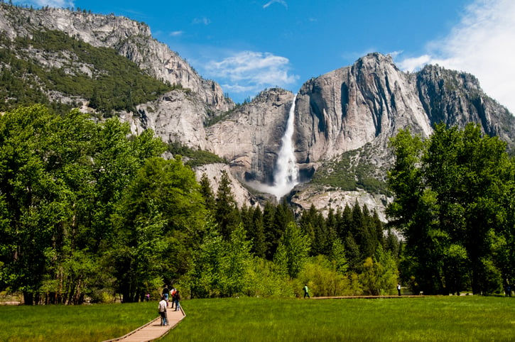 Yosemite hiking