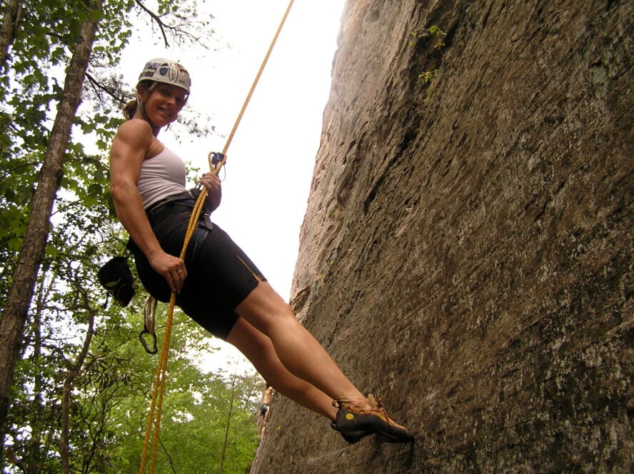 RRG rock climbing