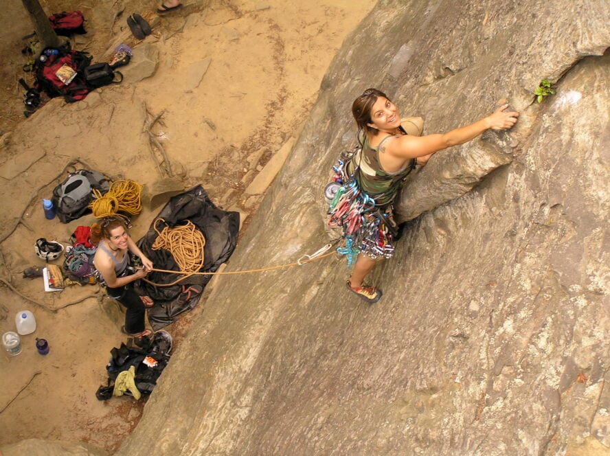 rock climbing red river gorge