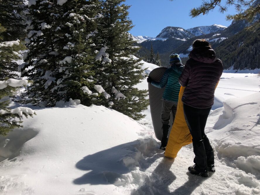 winter camping gear