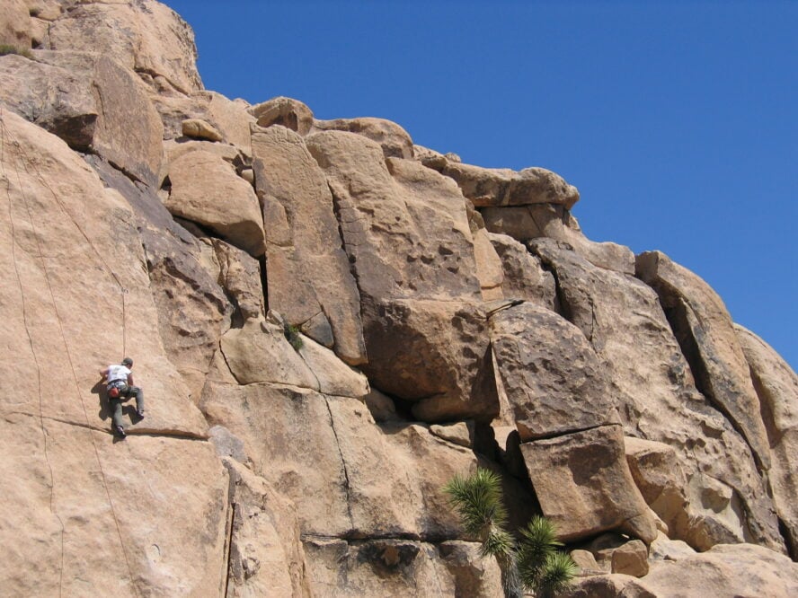 joshua tree rock climbing