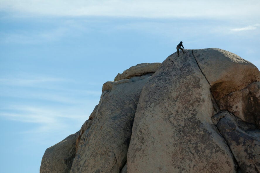 Rock Climbing in the World Famous Joshua Tree National Park