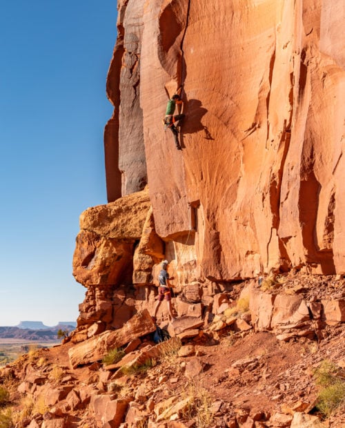 Moab Rock Climbing