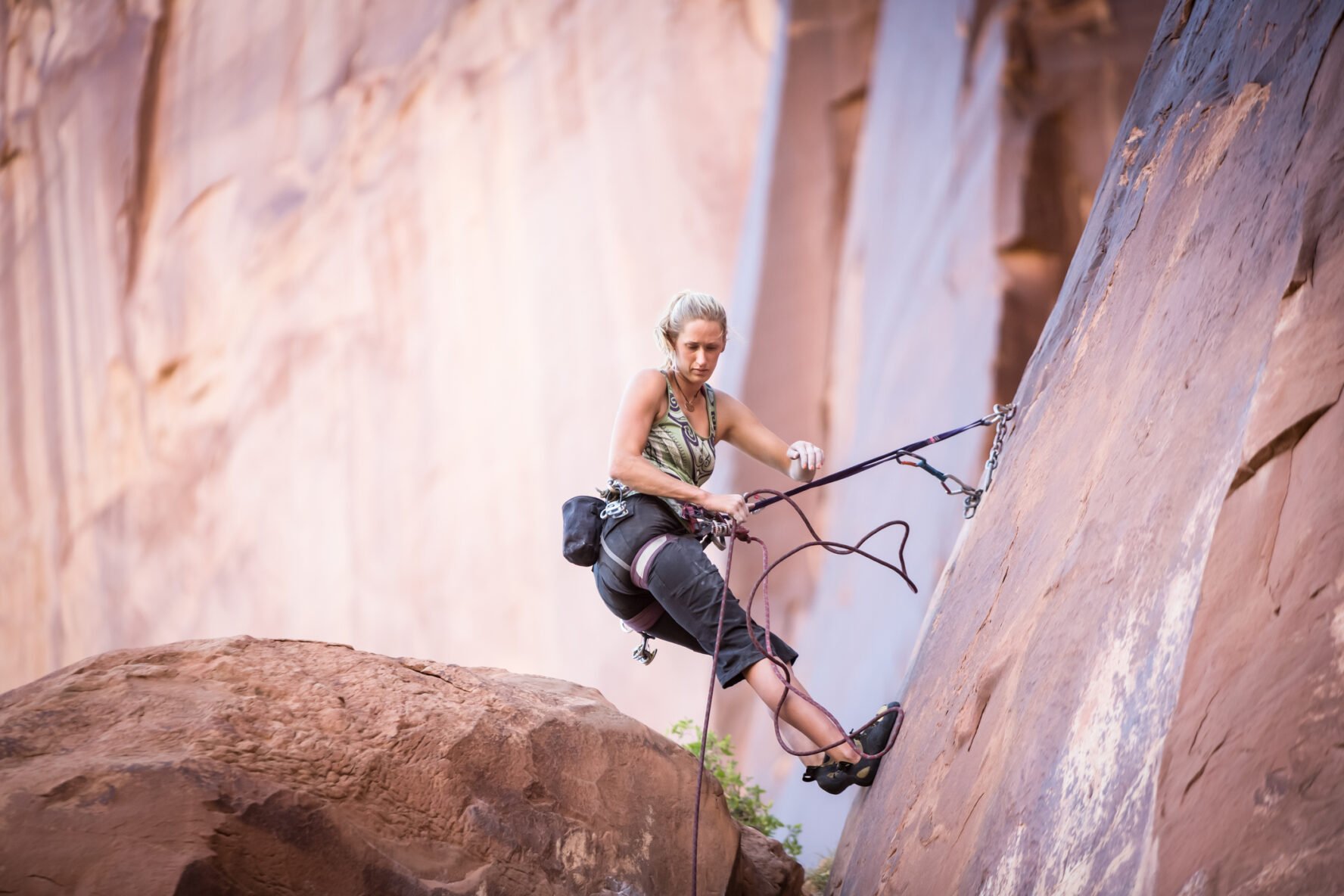Moab Rock Climbing