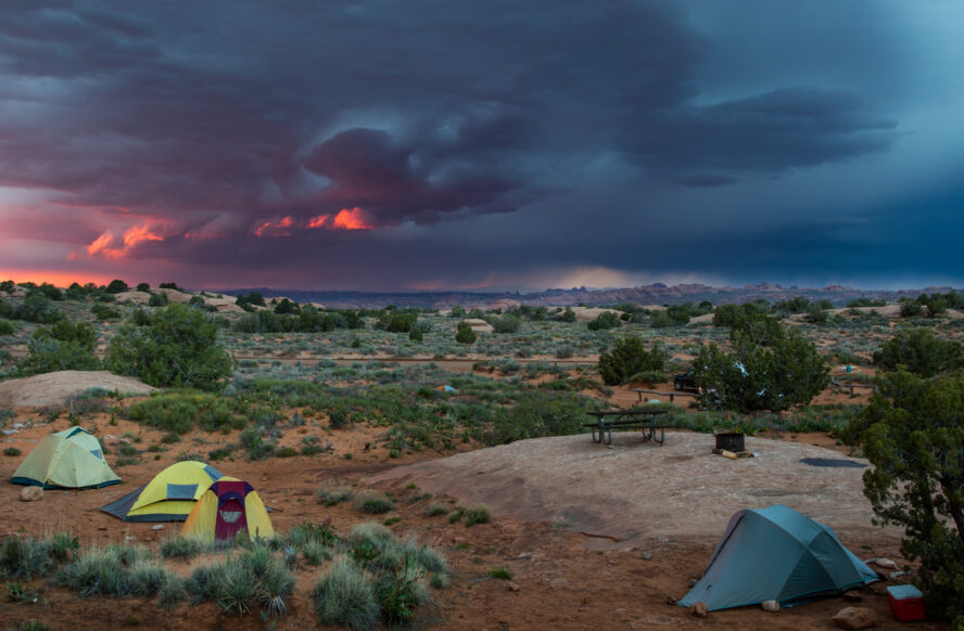 Canyonlands National Park camping