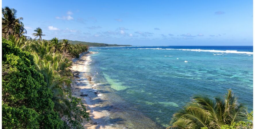 The beaches of Siargao, Philippines.