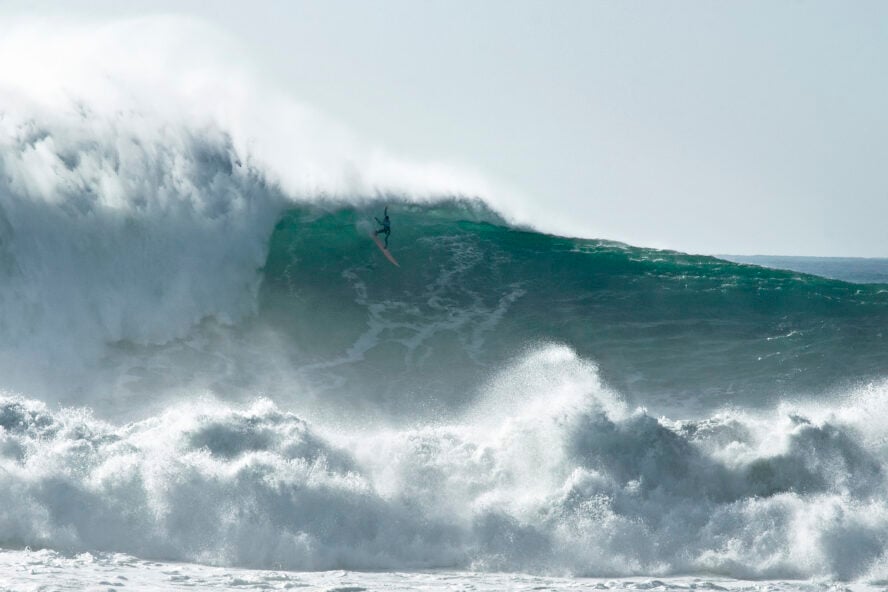 Nazare is home to some of the heaviest waves you’ll find anywhere in the world.